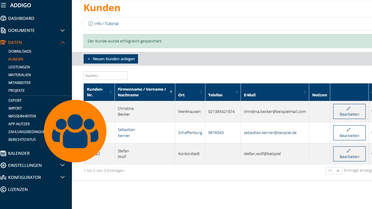 kundendaten